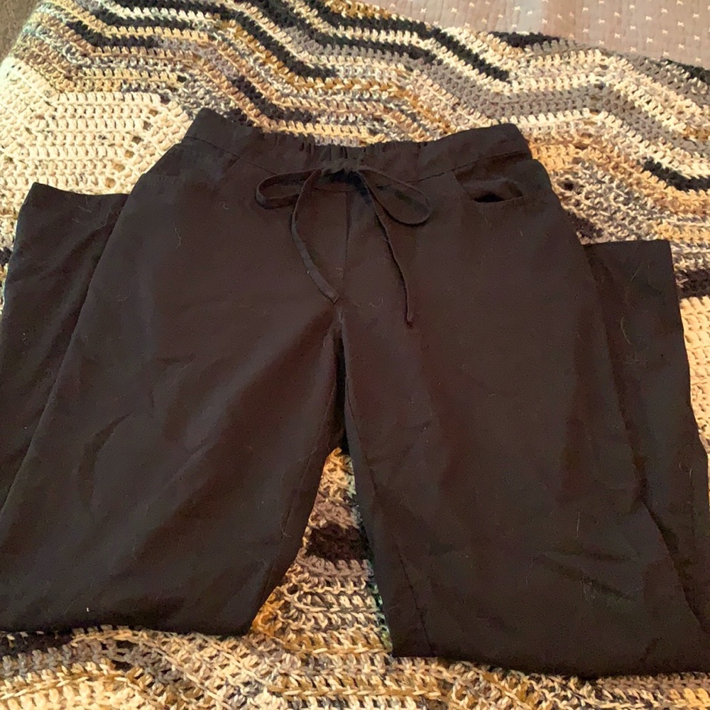 Black Scrub Pants